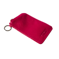 Verivinci leather zipp purse for iphone and credit card