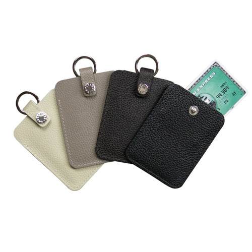  verivinci leather credit card purse pebble textured 